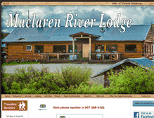 Tablet Screenshot of maclarenlodge.com